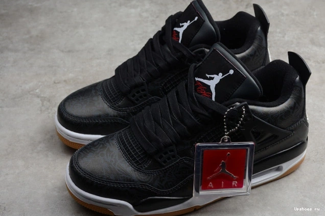AIR 4 JORDAN CI1184-001 RETRO BLACK LASER 0808